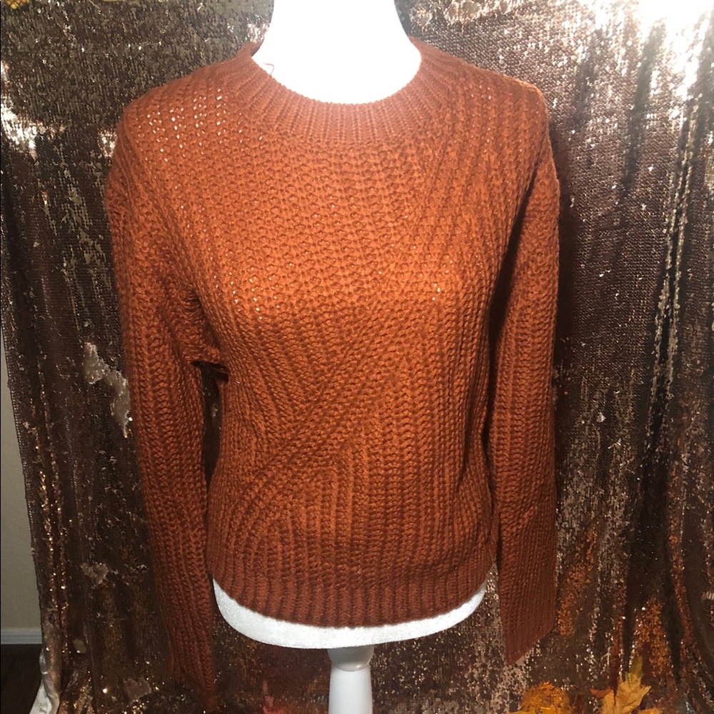 Cinnamon color sweater